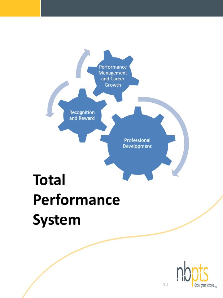 Total Performance System 13 Professional Development Recognition and Reward Performance Management and Career Growth