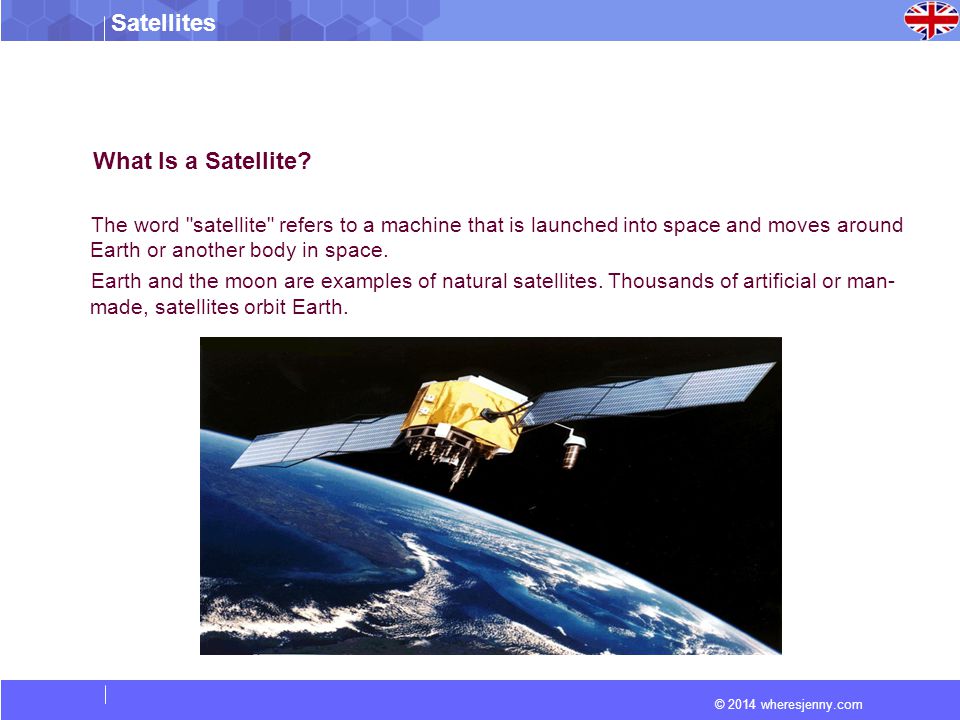 examples of man made satellites