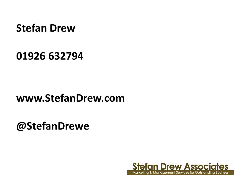 Stefan Drew