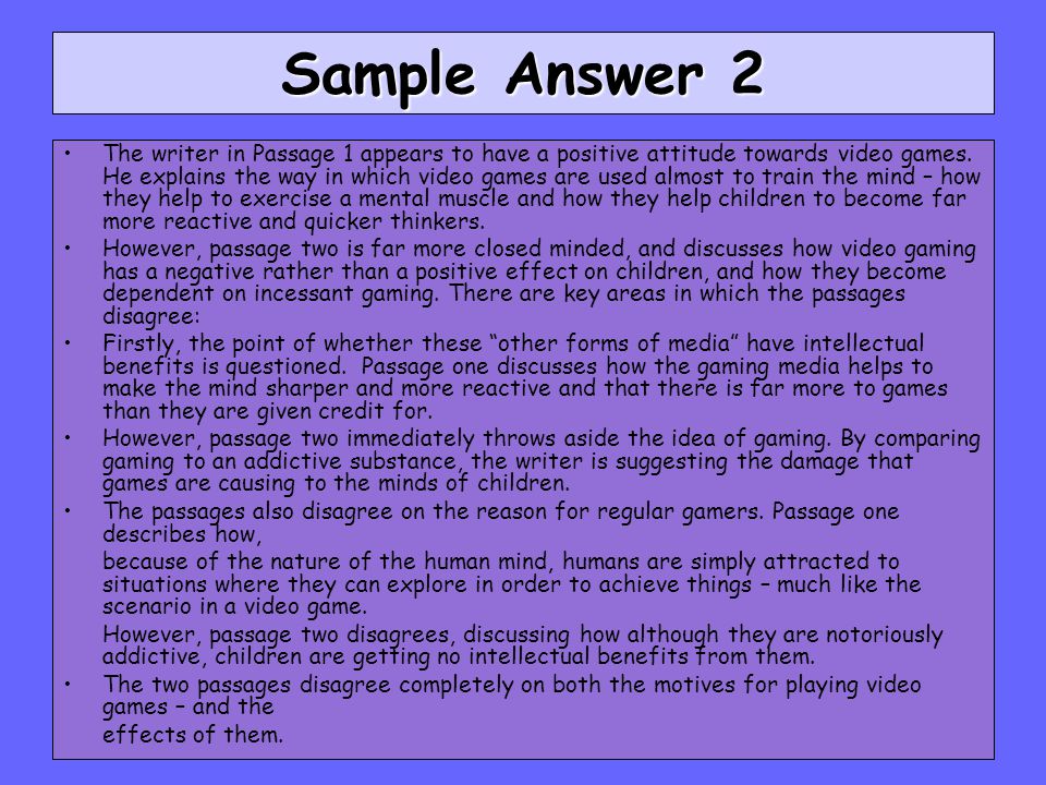 How Are The Two Passages Similar Question on Both Passages. How to Answer In and after 2012, the