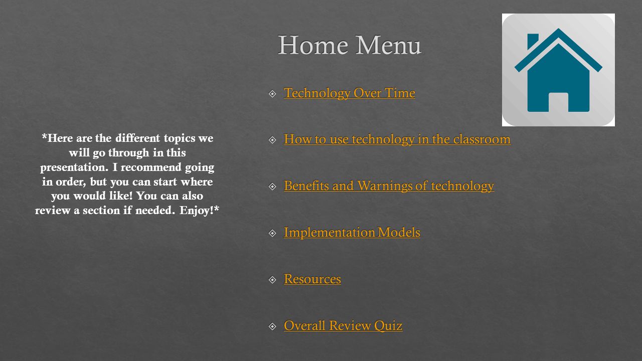 *Here are the different topics we will go through in this presentation.