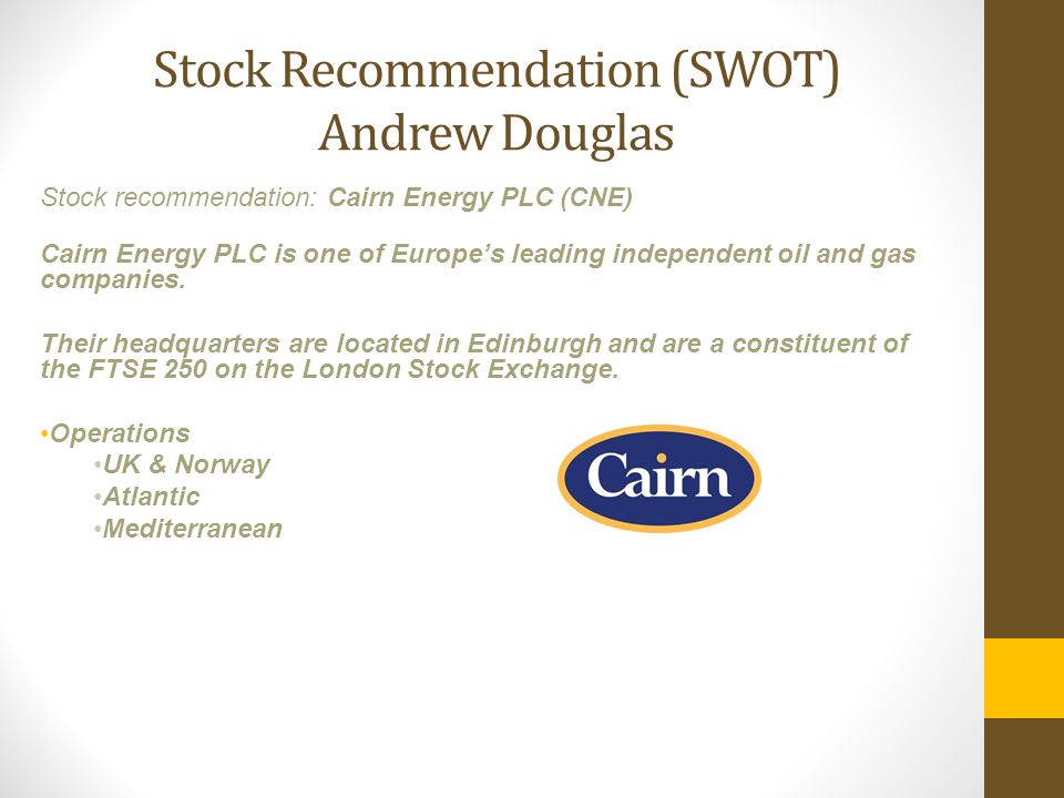 Aberdeen University Trading And Investment Society Energy Sector