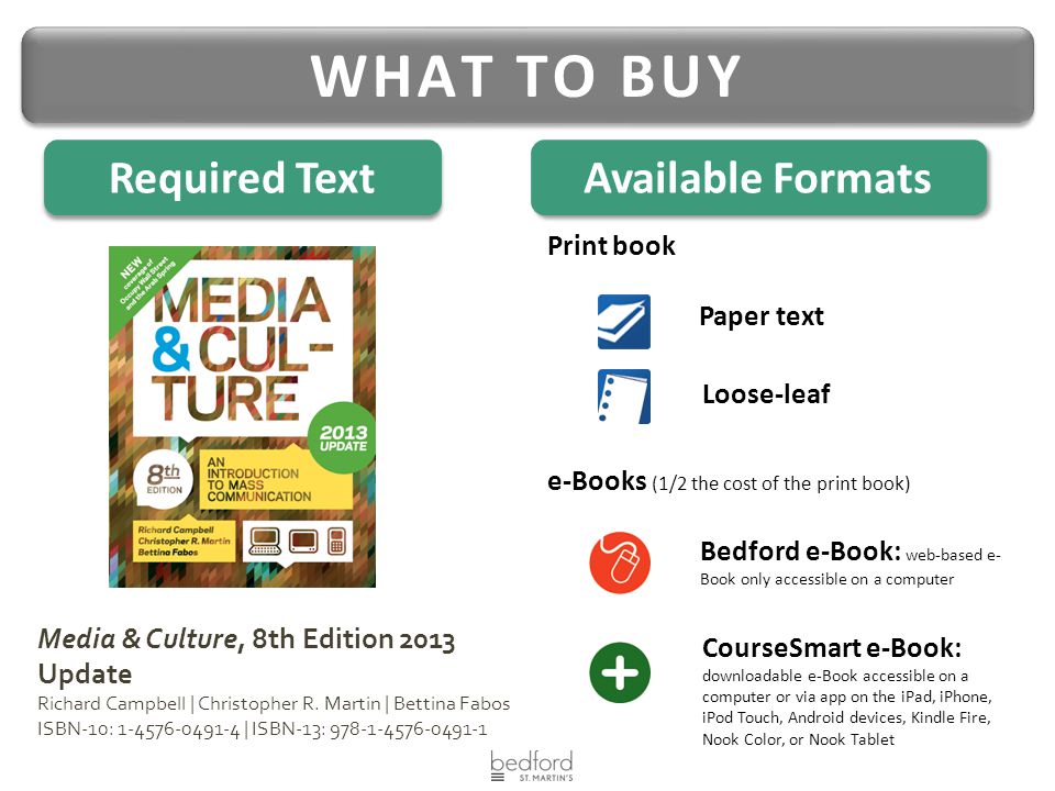 Media & Culture, 8th Edition 2013 Update Richard Campbell | Christopher R.