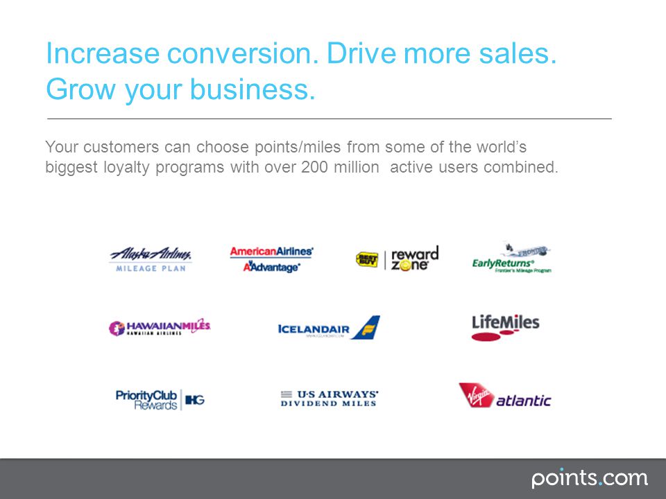v v Increase conversion. Drive more sales. Grow your business.