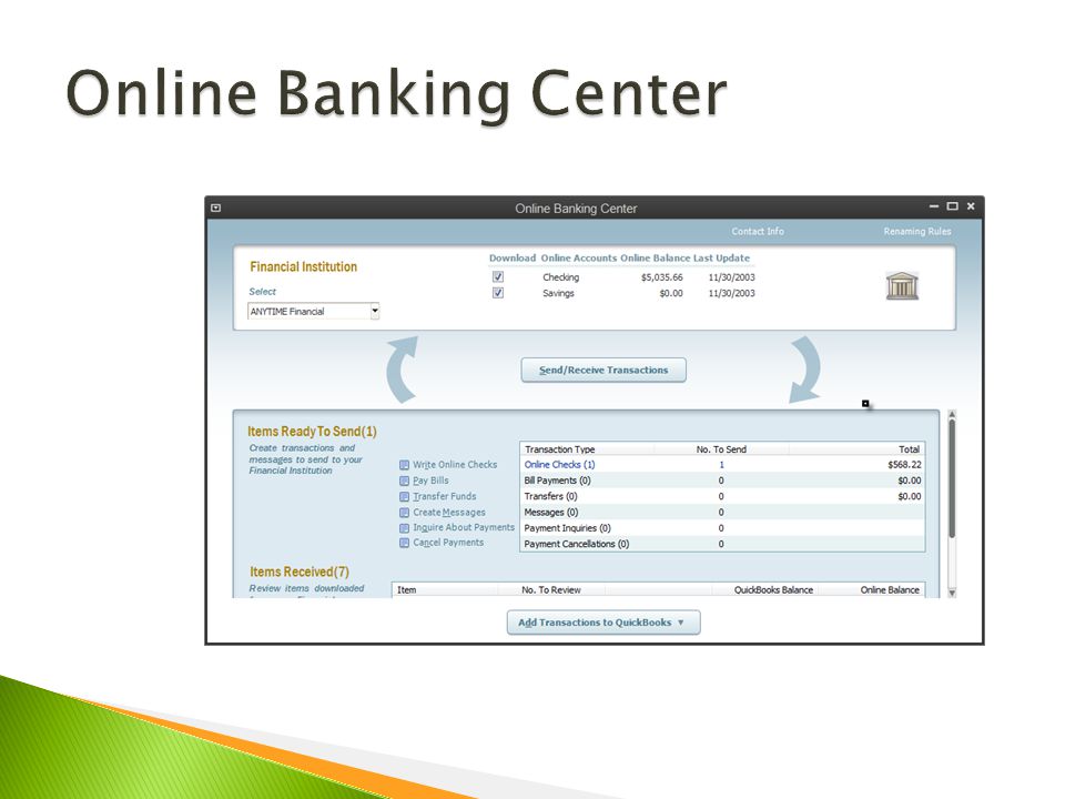 2013 reconcile your checking account create bank