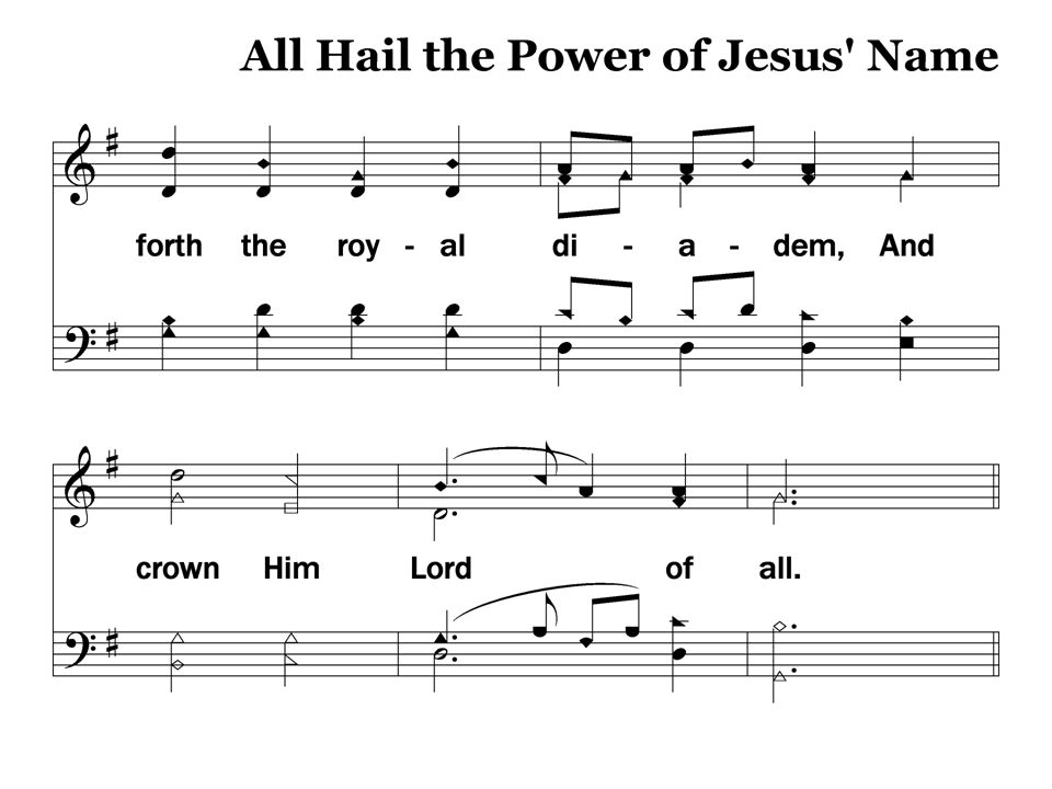 1-3 – All Hail the Power of Jesus’ Name Stanza 1, Slide 3 250