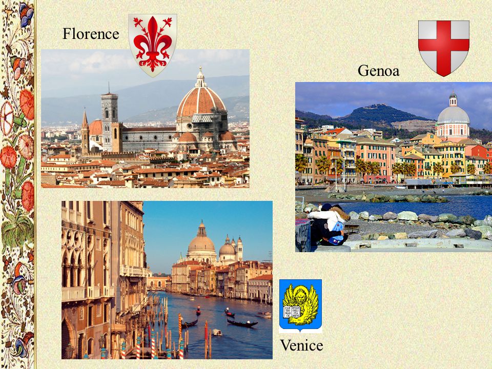 Florence Venice Genoa