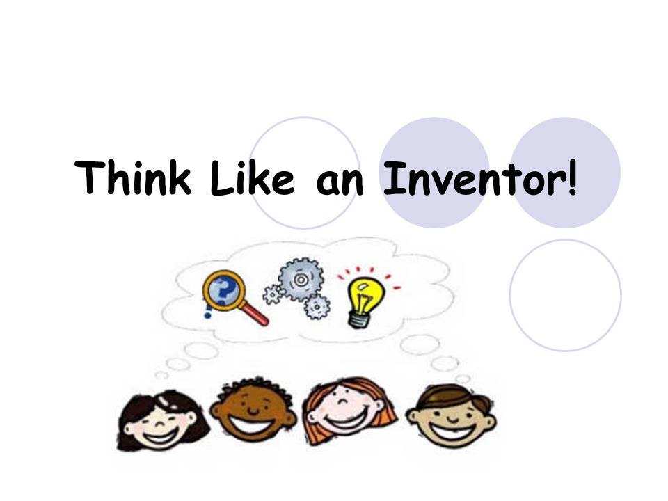 Thinking like. Invwnt a New product Mini presentation in English.