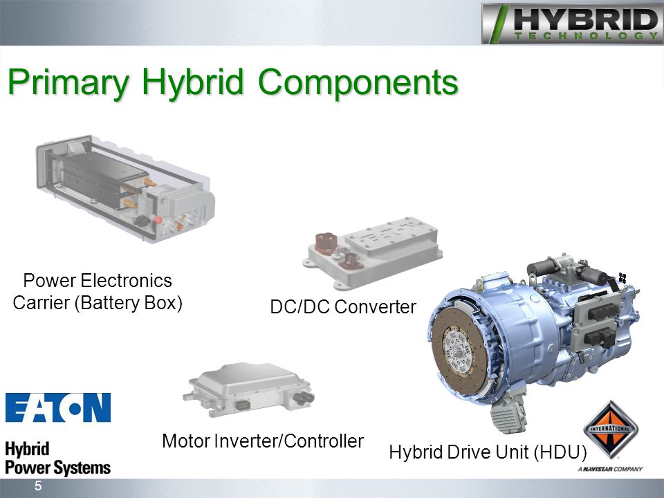Hybrid Safety. 2 How Do You Identify A Hybrid? Vehicle displays “Hybrid” on  the outside Dashboard shift label displays “Eaton Hybrid” Presence of  bright. - ppt download