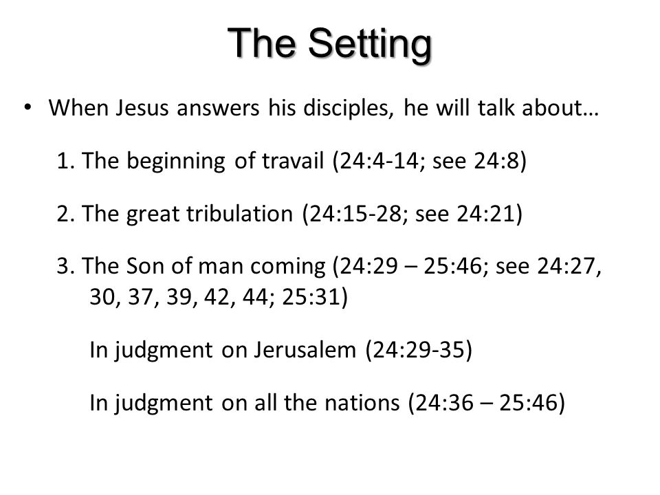 34+ Matthew Chapter 24 Questions And Answers