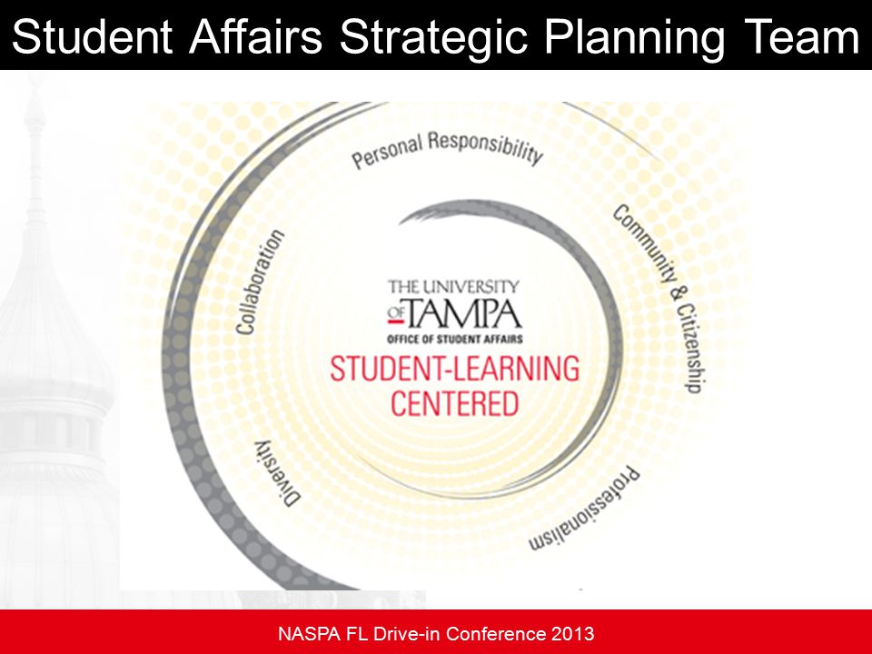 Student Affairs Strategic Planning Team NASPA FL Drive-in Conference 2013