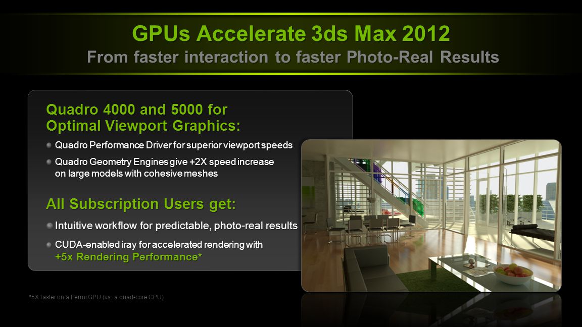 NVIDIA Confidential. Product Description World's most popular 3D content  creation tool Used across Design, Games and VFX markets Over +300k 3ds Max  licenses, - ppt download