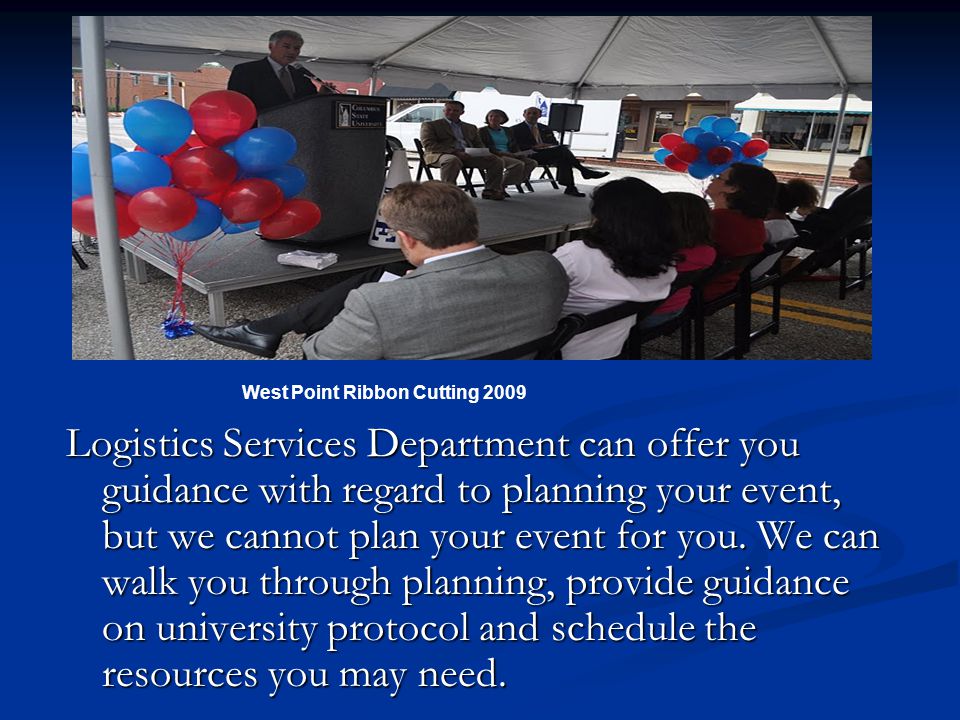 Cougar Scheduler and Logistic Services One-Stop Shop For Services, Equipment & Staff Cougar Kickoff Bike Ride Welcome Back Picnic ppt download - 웹