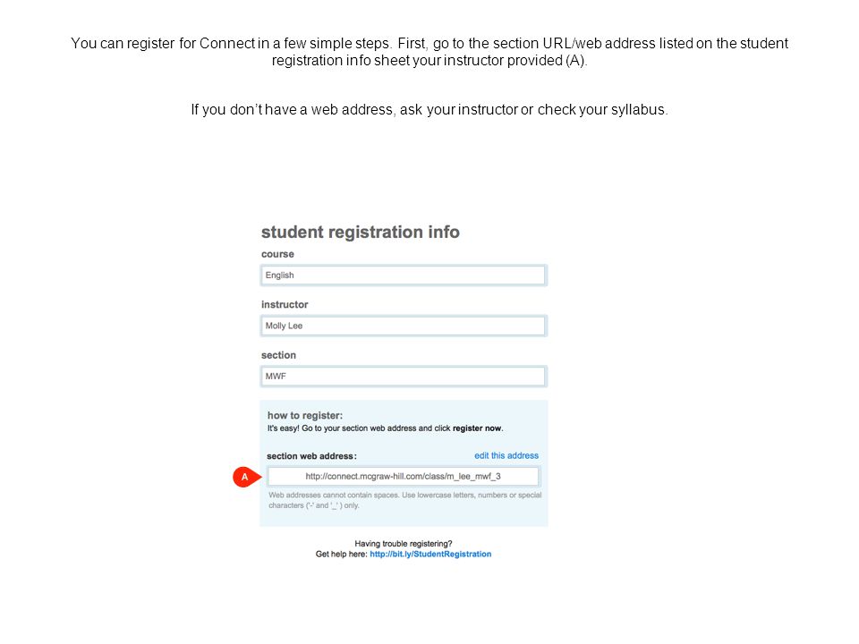 You can register for Connect in a few simple steps.