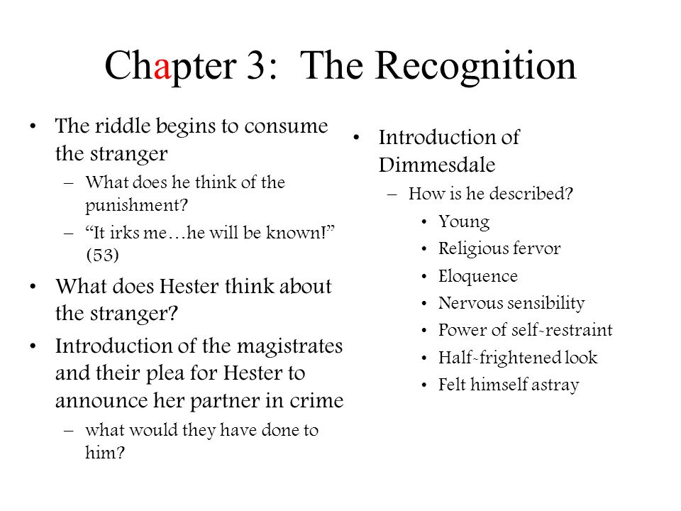 the scarlet letter chapter 20 quotes