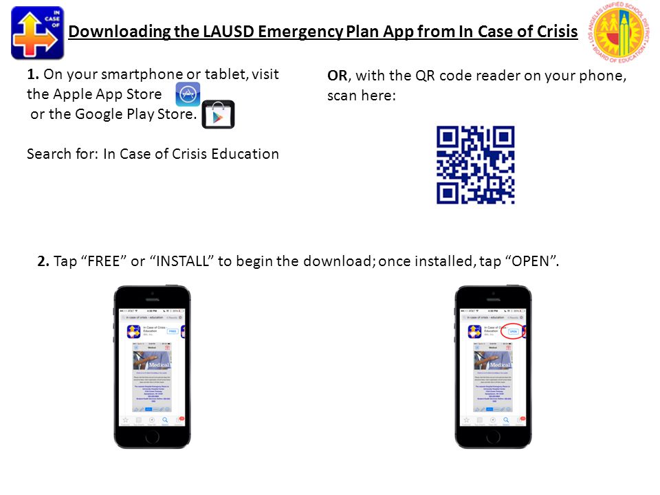 1. On your smartphone or tablet, visit the Apple App Store or the Google Play Store.