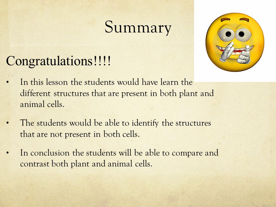 Plant vs. Animal Cells James Greene. Content Area : Science Grade Level : 5  Summary : The purpose of this PowerPoint is to provide students with facts.  - ppt download