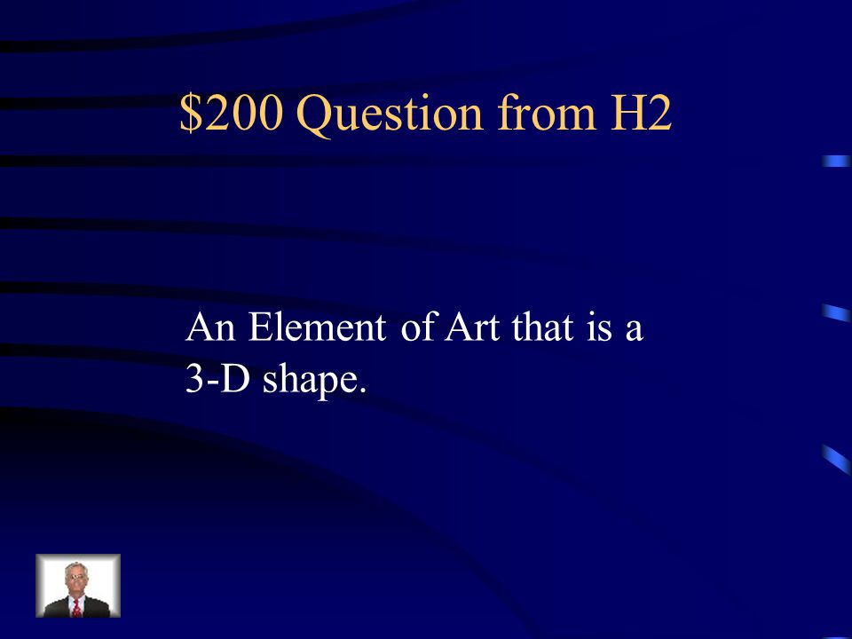 $100 Answer from H2 What is Space
