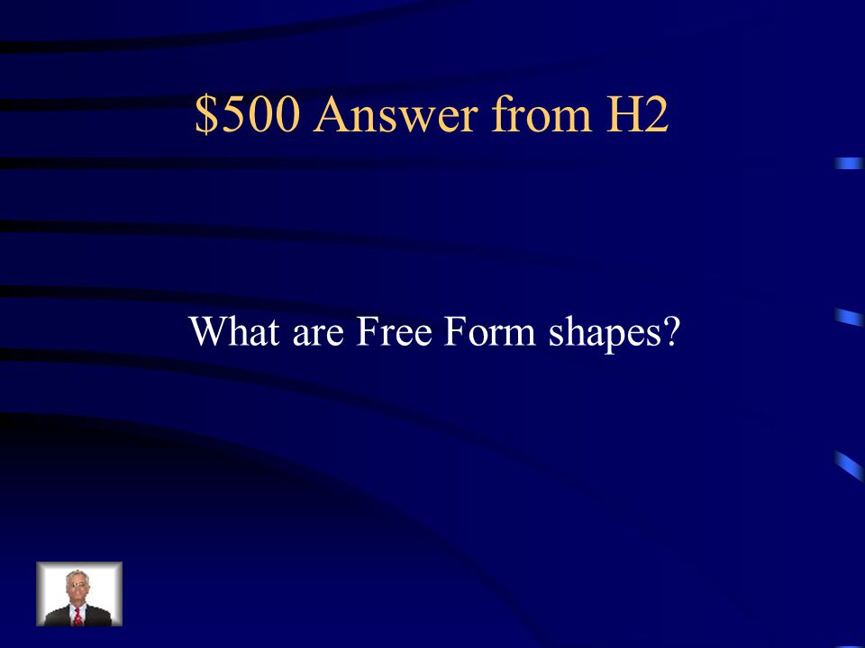 $500 Question from H2 Made up shapes:
