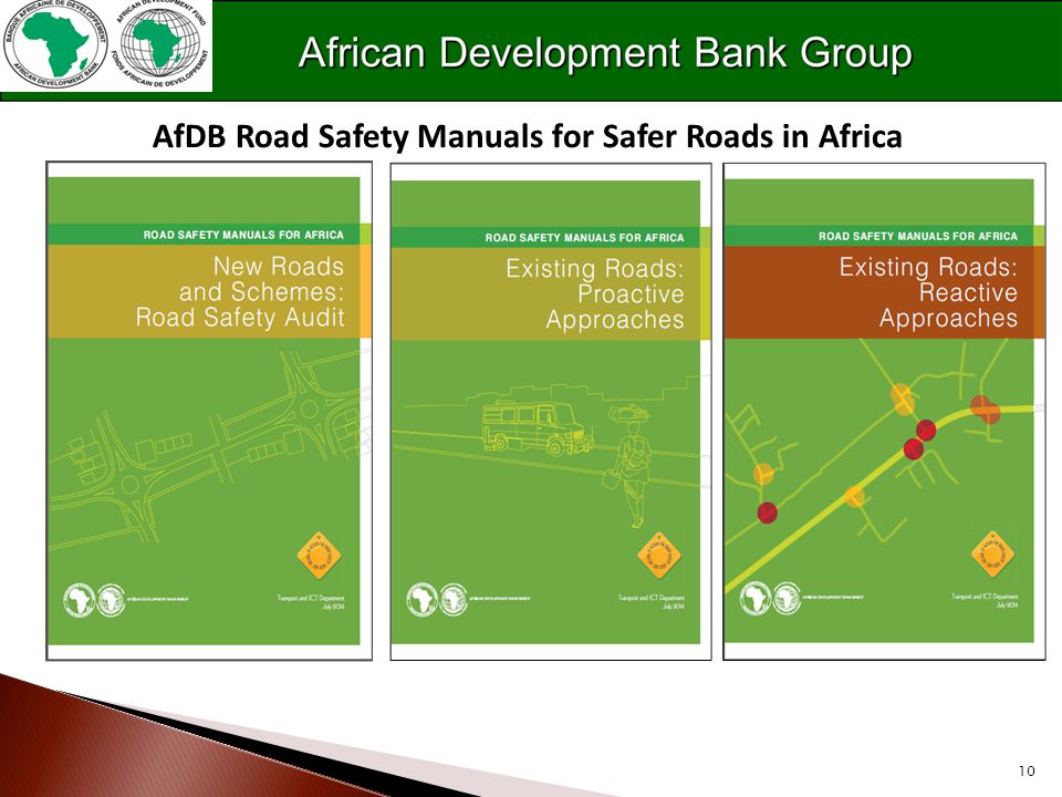 10 AfDB Road Safety Manuals for Safer Roads in Africa