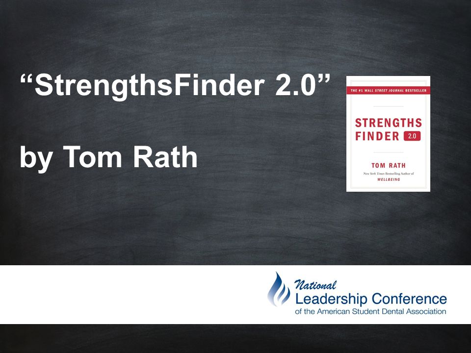 StrengthsFinder 2.0 by Tom Rath