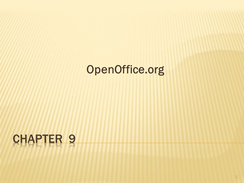 OpenOffice.org 1