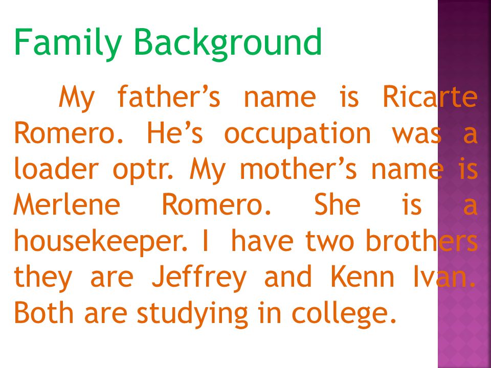 BY:CARLYN P. ROMERO. I would like to introduce myself and glimpse of my  life and my future. - ppt download
