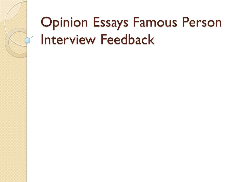 Science Vs Religion Essay Opinion Essays Protein Synthesis Essay also Critical Analysis Essay Example Paper Opinion Essays Famous Person Interview Feedback Examples Of The How To Write A Research Essay Thesis