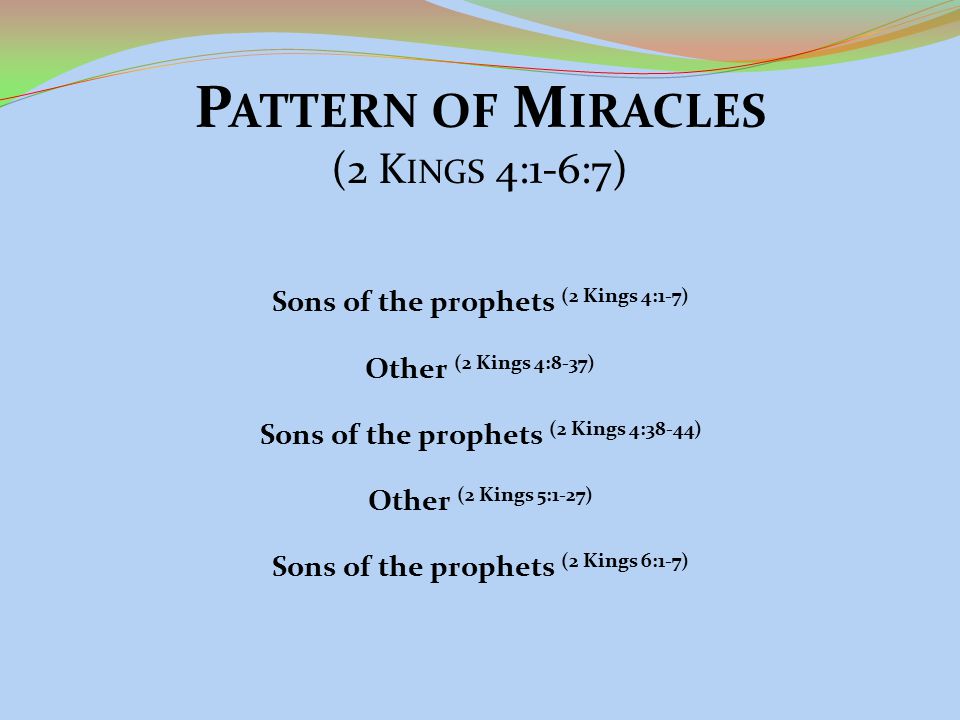 Lesson 9 Elishas Ministry The Man Of God 2 Kings 41 67
