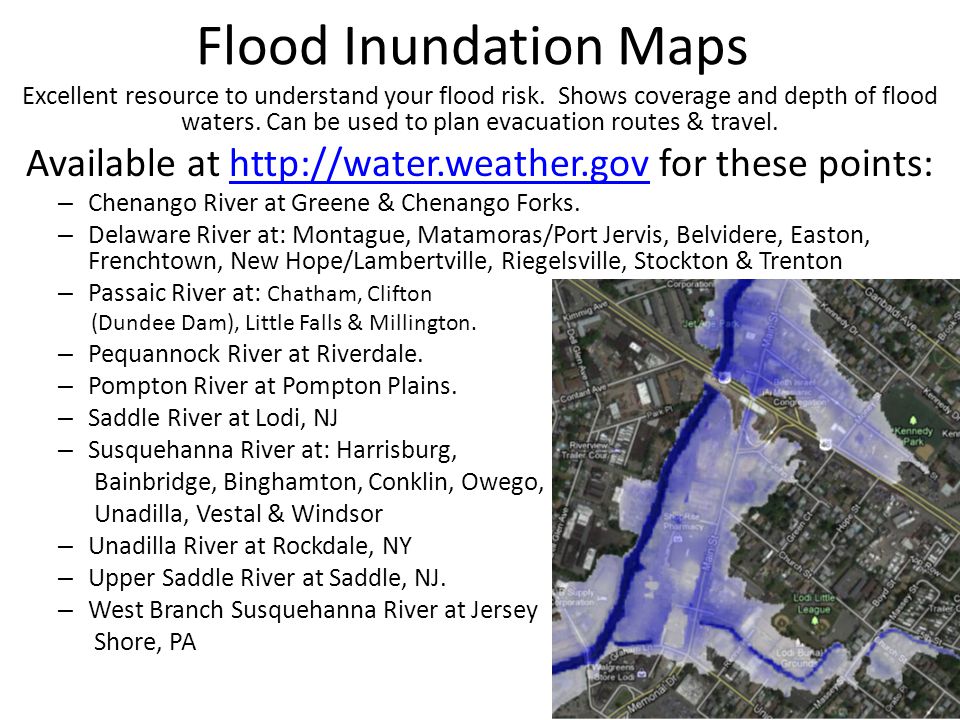 Flood Inundation Maps Excellent resource to understand your flood risk.