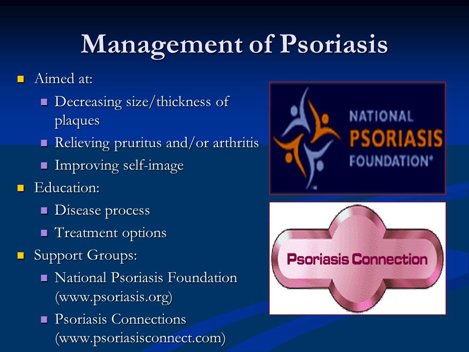 psoriasis management ppt pikkelysömör szilikon kezelse