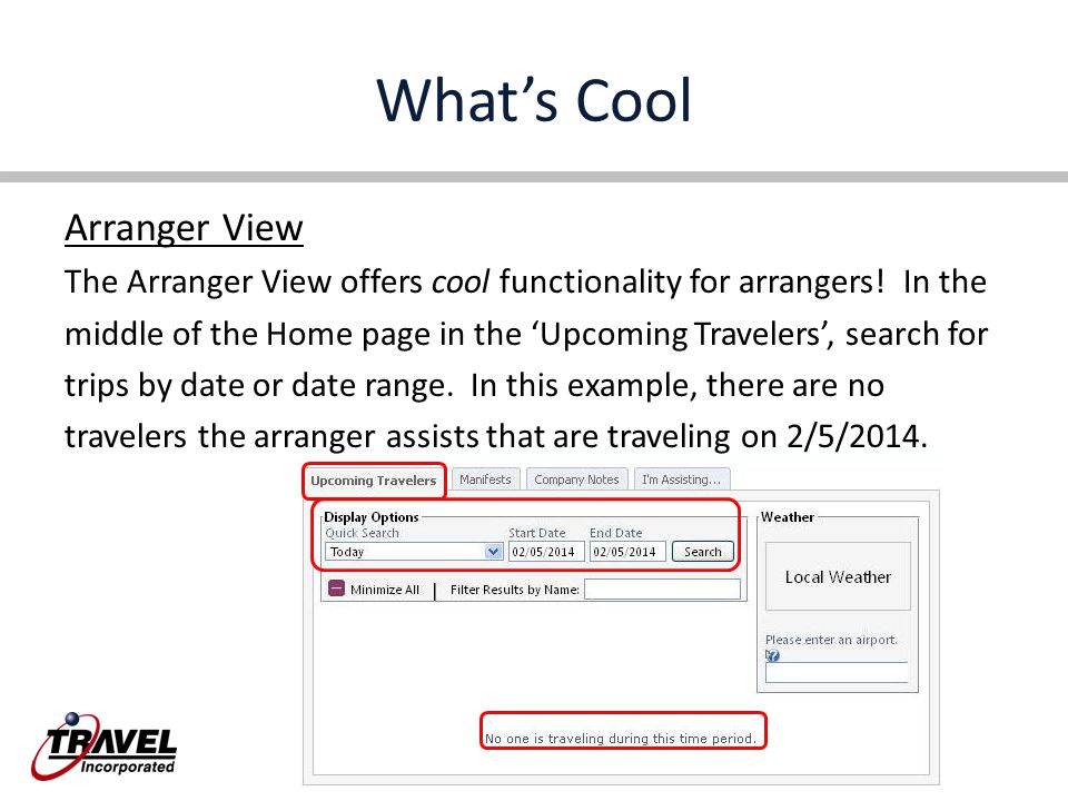 What’s Cool Arranger View The Arranger View offers cool functionality for arrangers.
