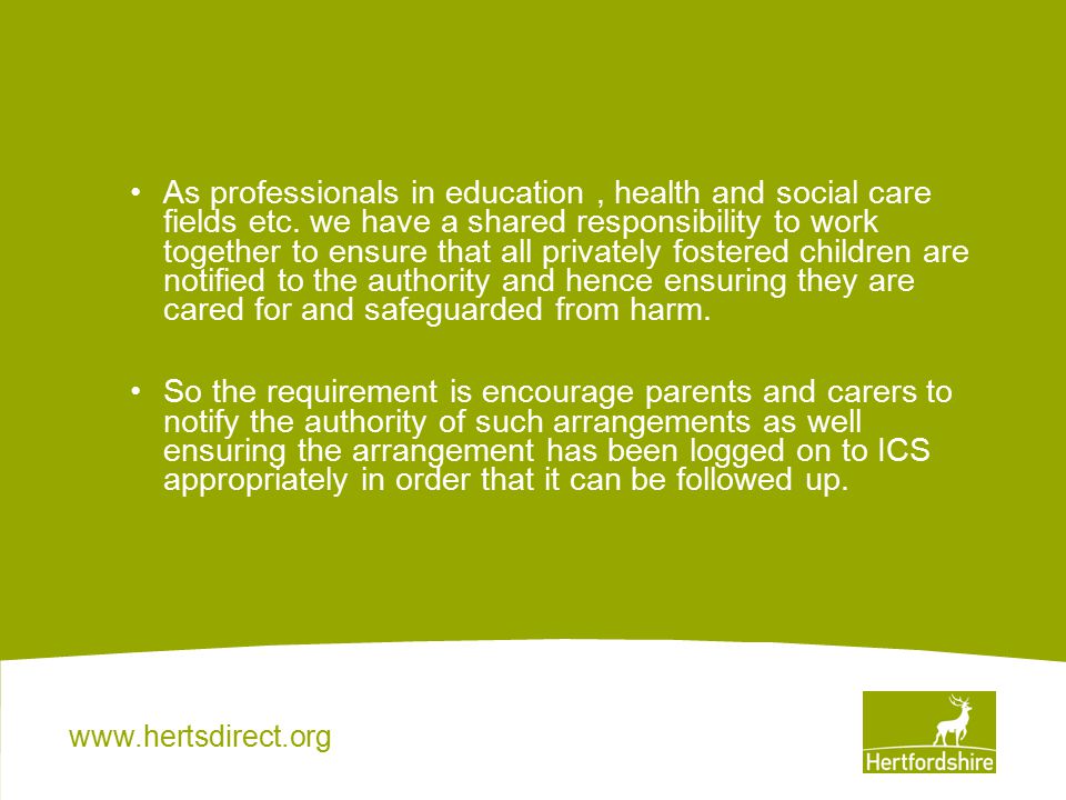 As professionals in education, health and social care fields etc.