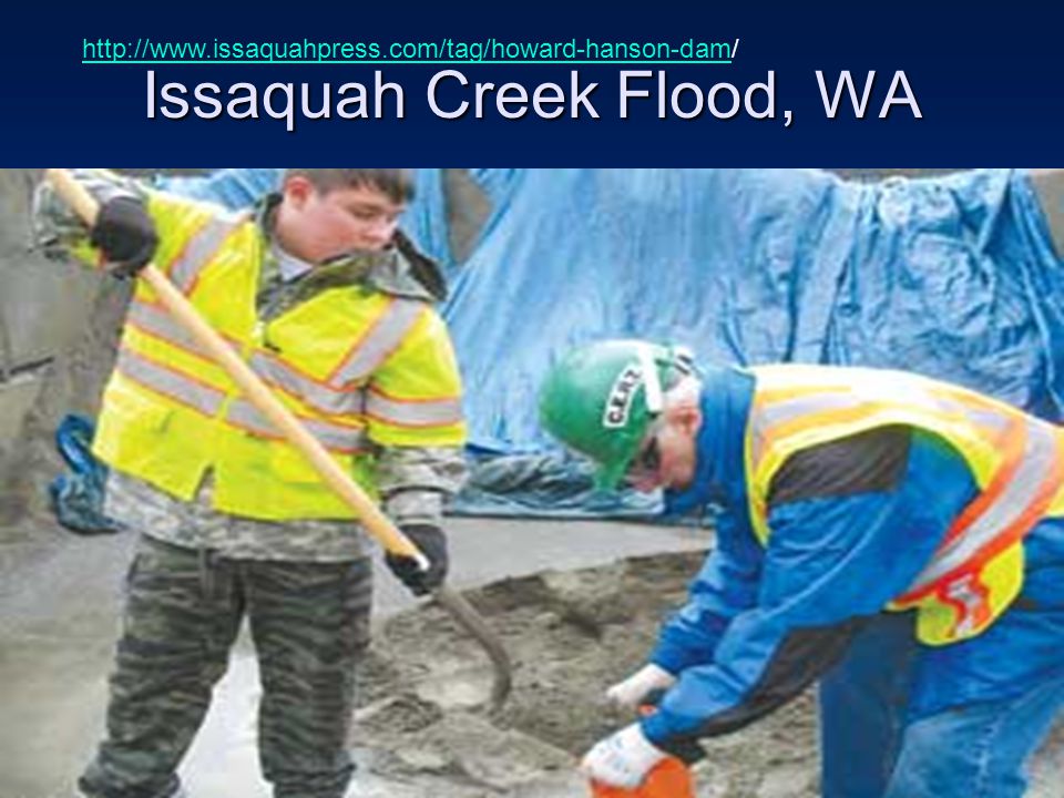 Issaquah Creek Flood, WA