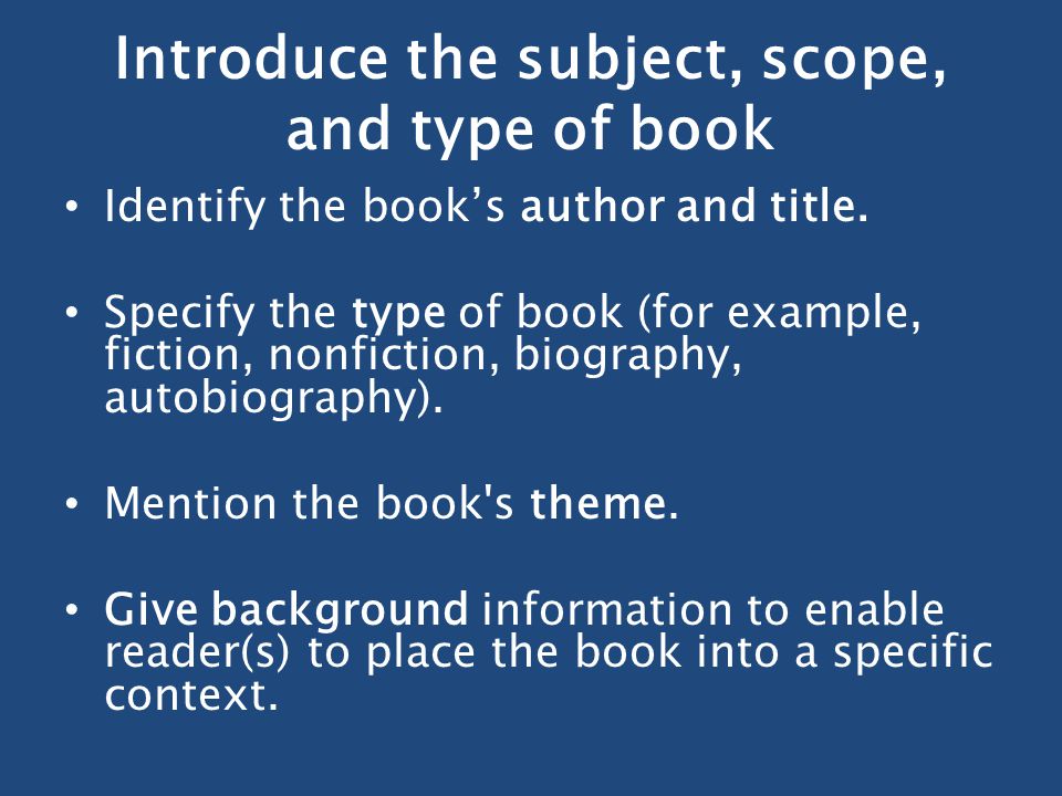 how to identify a book title in writing