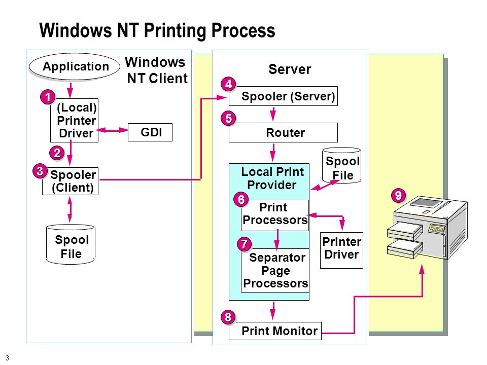 1 Module 17 Printing from Windows NT. 2  Overview Windows NT Printing  Process Printing from MS-DOS-based Applications Windows NT Printing  Components. - ppt download