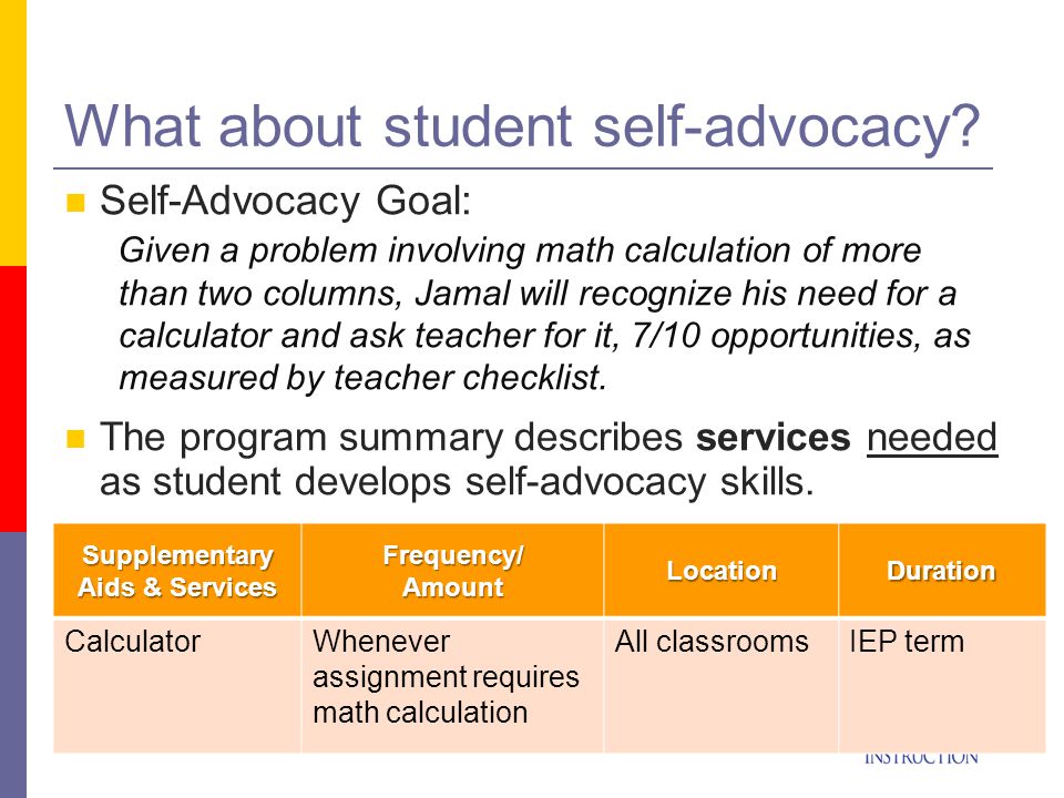 Describing Special Education Related Services