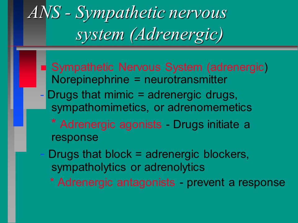 JoVE Science Education > Drugs Acting on Autonomic Nervous System:  Adrenergic Agonists and Antagonists Agents