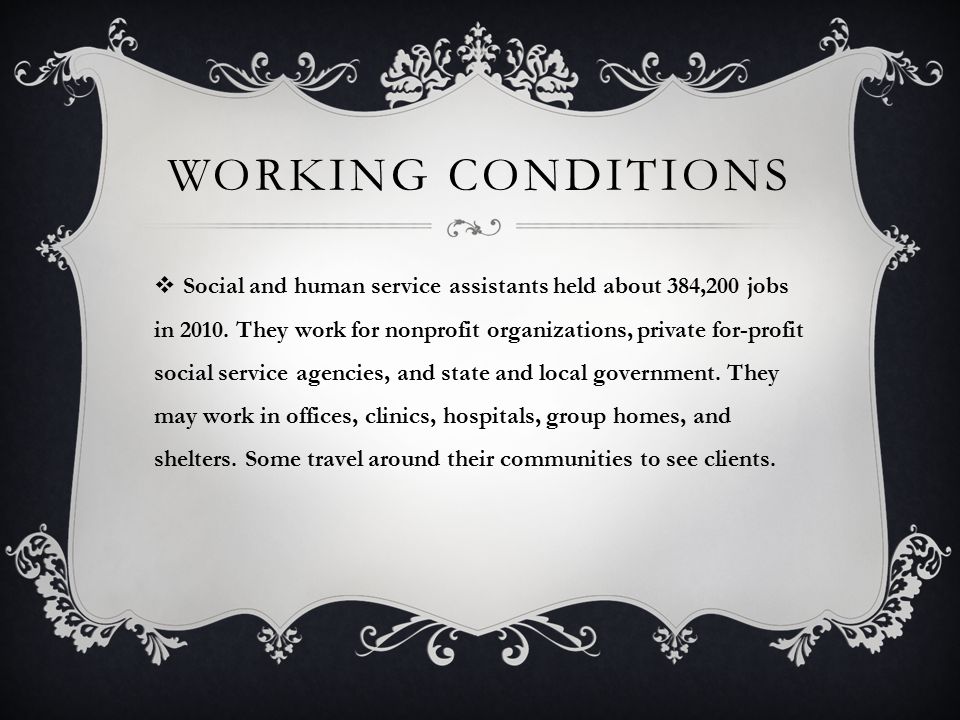 my future career by maryana shabo 2 nd hour november ppt download social and human service assistants jobs