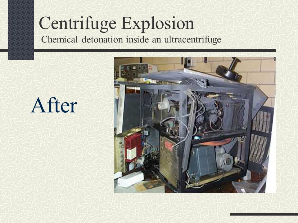 Annual Refresher Centrifugation Hazards. Centrifugation 101 Every time you  use a centrifuge, you make series of choices. Which centrifuge, which  rotor, - ppt download