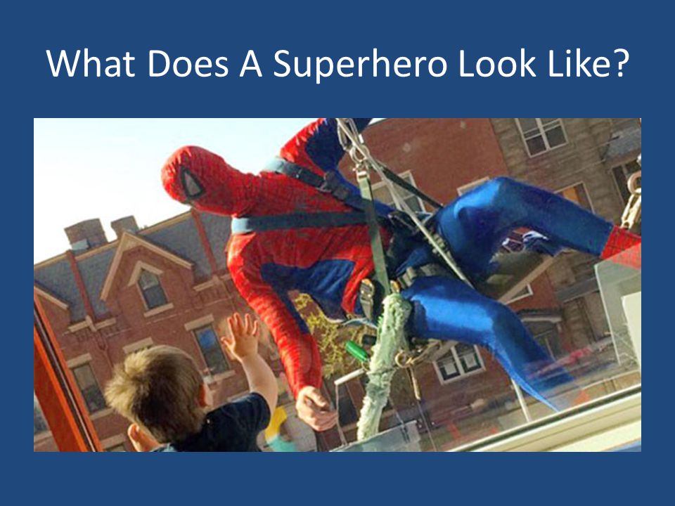 What Does A Superhero Look Like