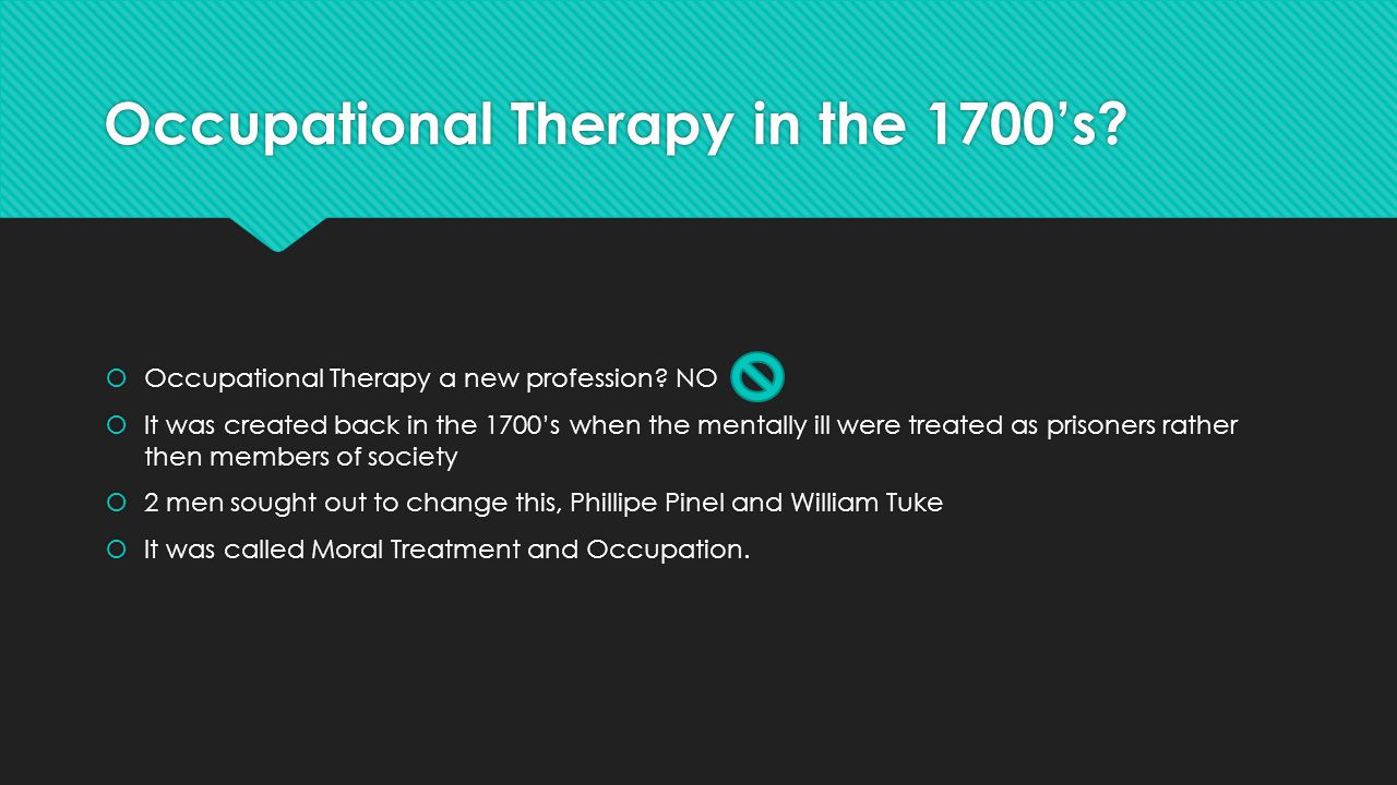 What is Occupational Therapy.