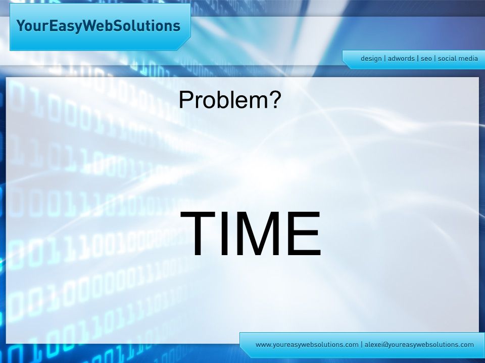 Problem TIME