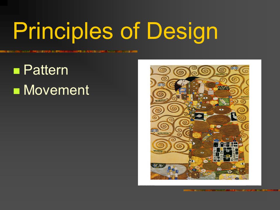 Principles of Design Pattern Movement