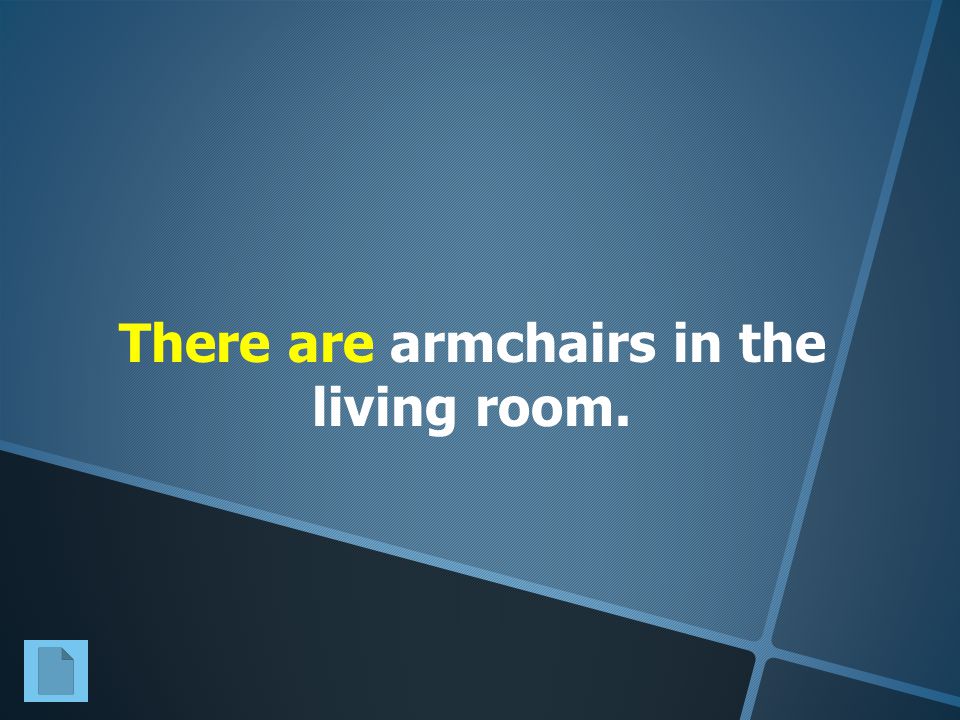 There are armchairs in the living room.