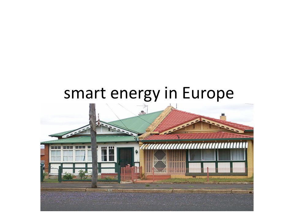 smart energy in Europe