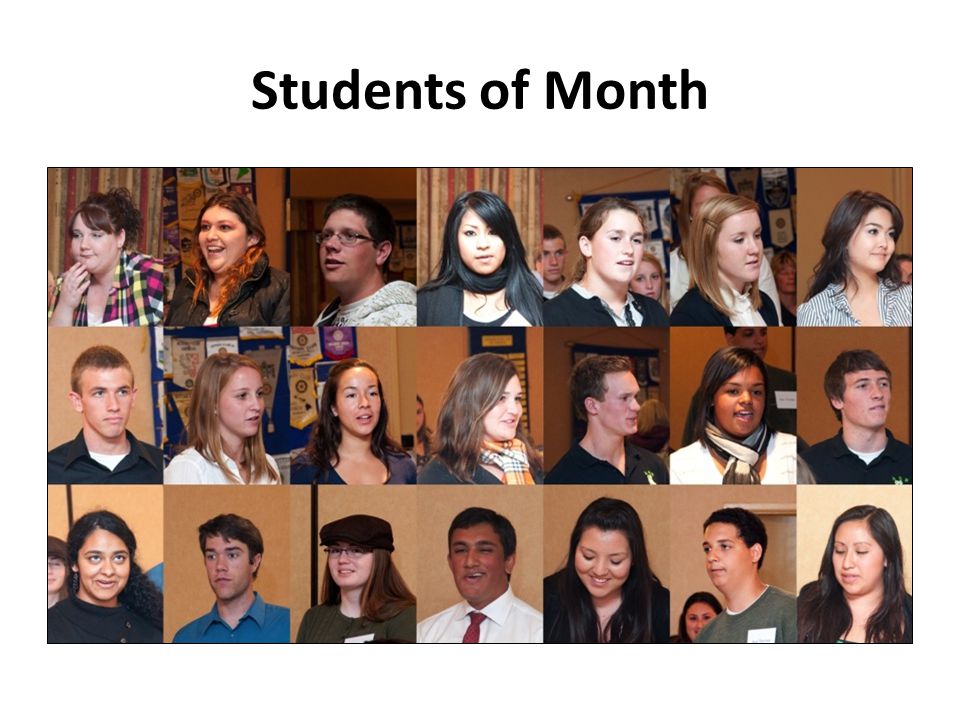 Students of Month