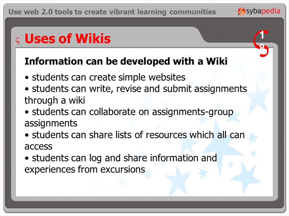 WEB 2.0: Definitions, glossary, tools and uses. Use web 2.0 tools to create  vibrant learning communities. - ppt download