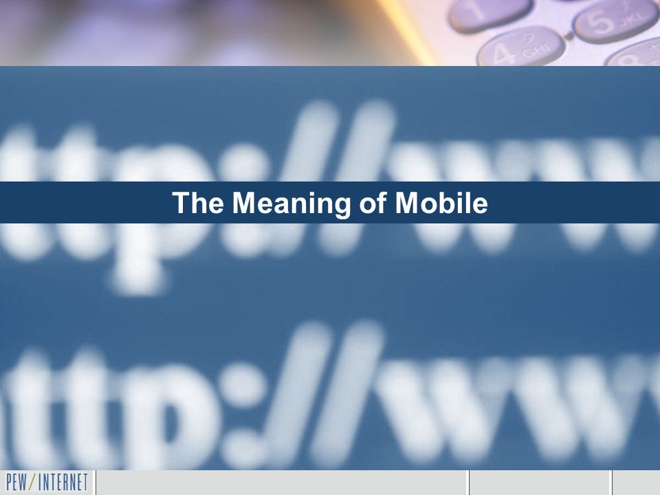 SNS, Youth & Health The Meaning of Mobile