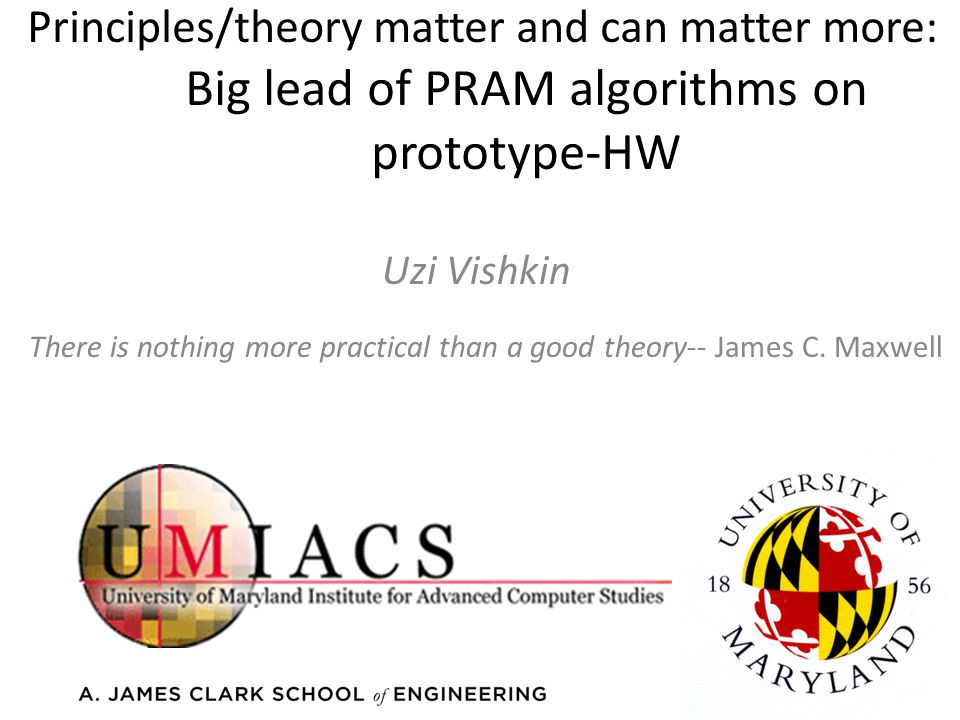 Principlestheory Matter And Can Matter More Big Lead Of - 